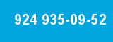924 935-09-52 924 935-09-52